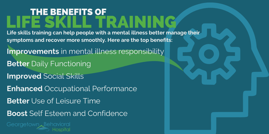 The Benefits of Life Skills Training infographic